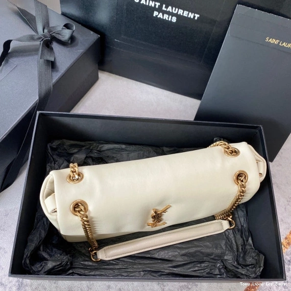 Tony Luxuries YSL IN CALYPSO LAMBSKIN PLUNGED 0710